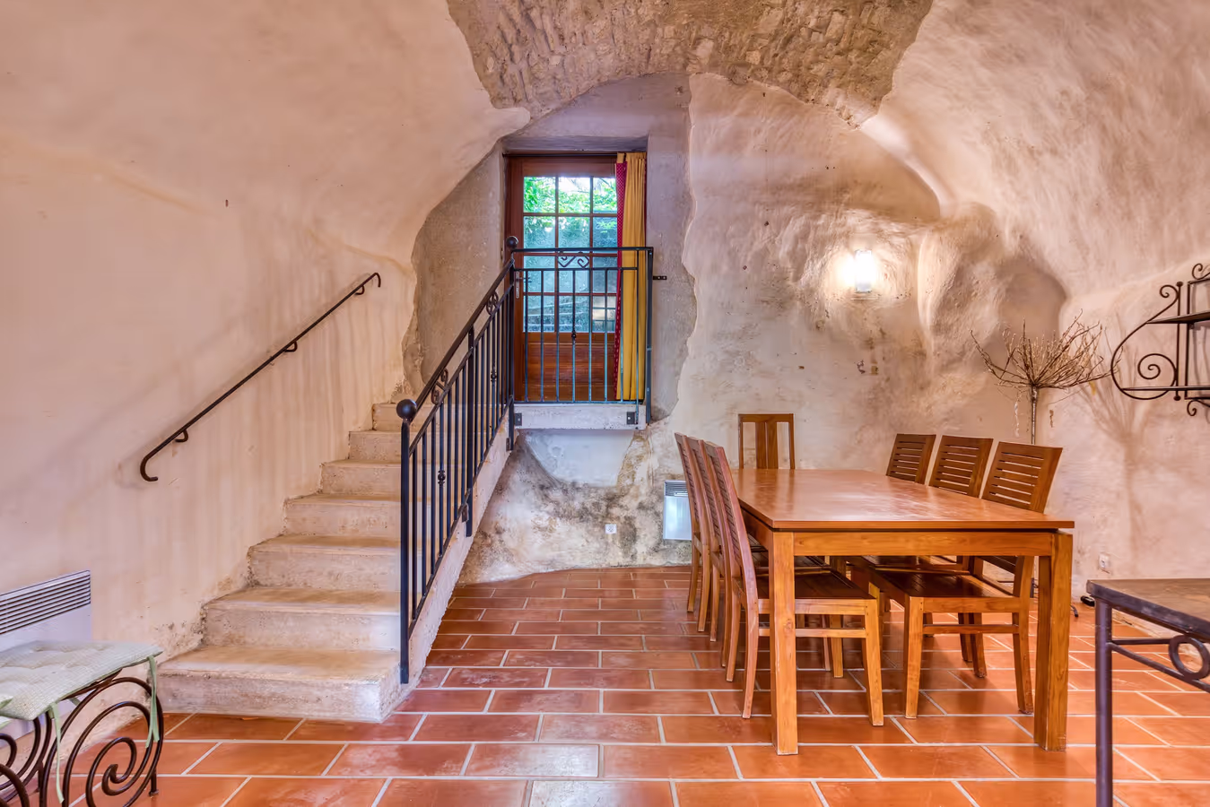 Escalier intérieur de La Resclauze